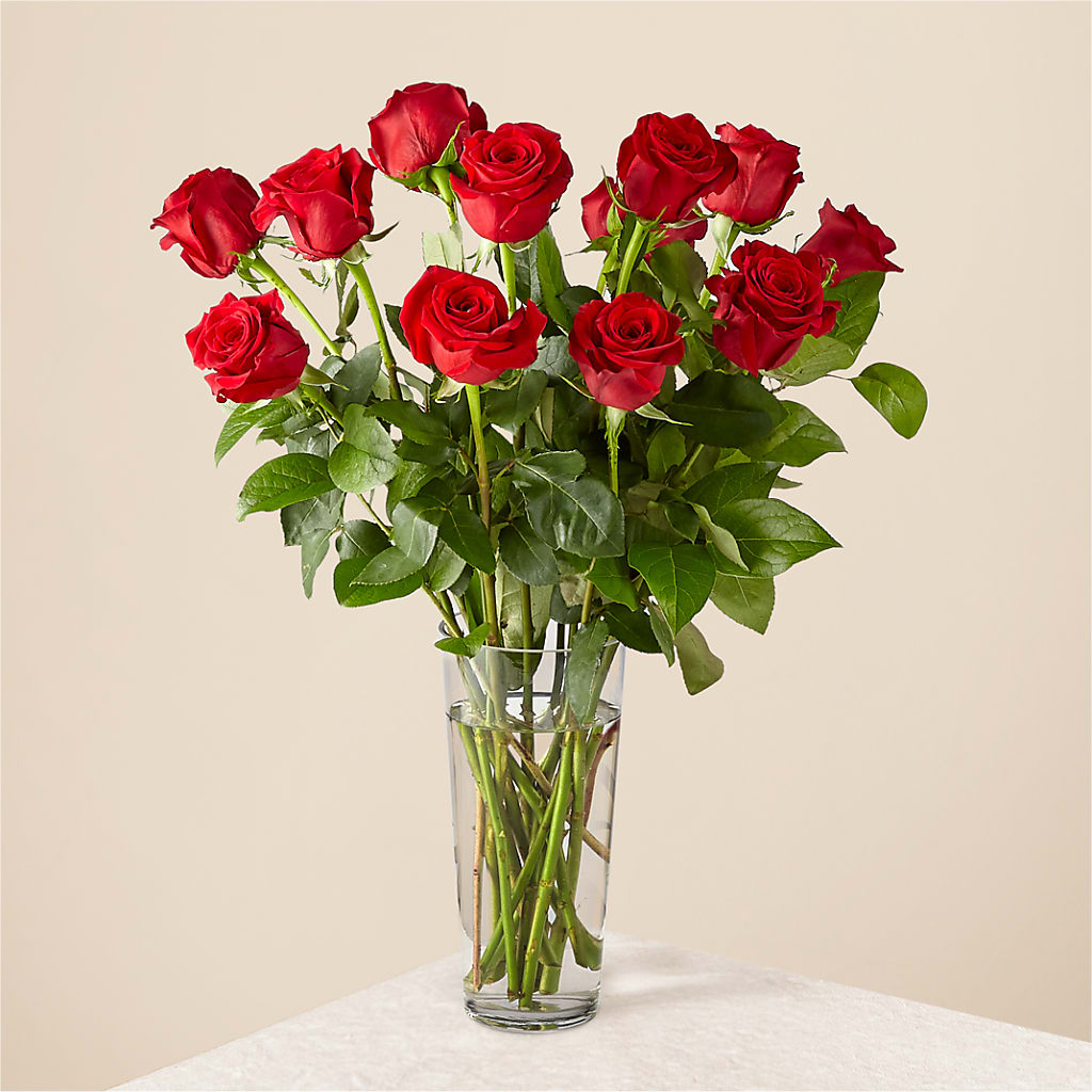 Long Stem Red Rose Bouquet – Towne Florist, Lumberton NC