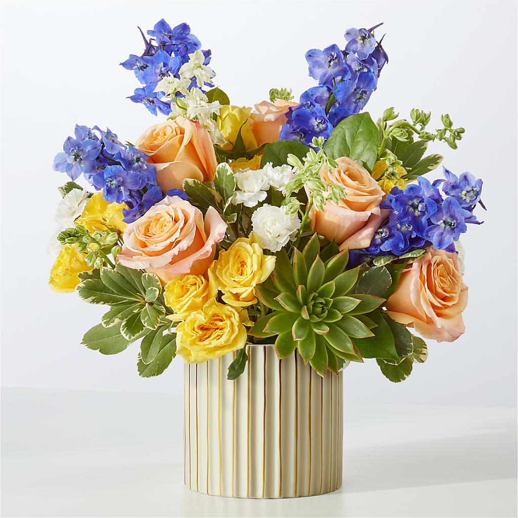 Cobalt Reverie Bouquet – Towne Florist, Lumberton NC
