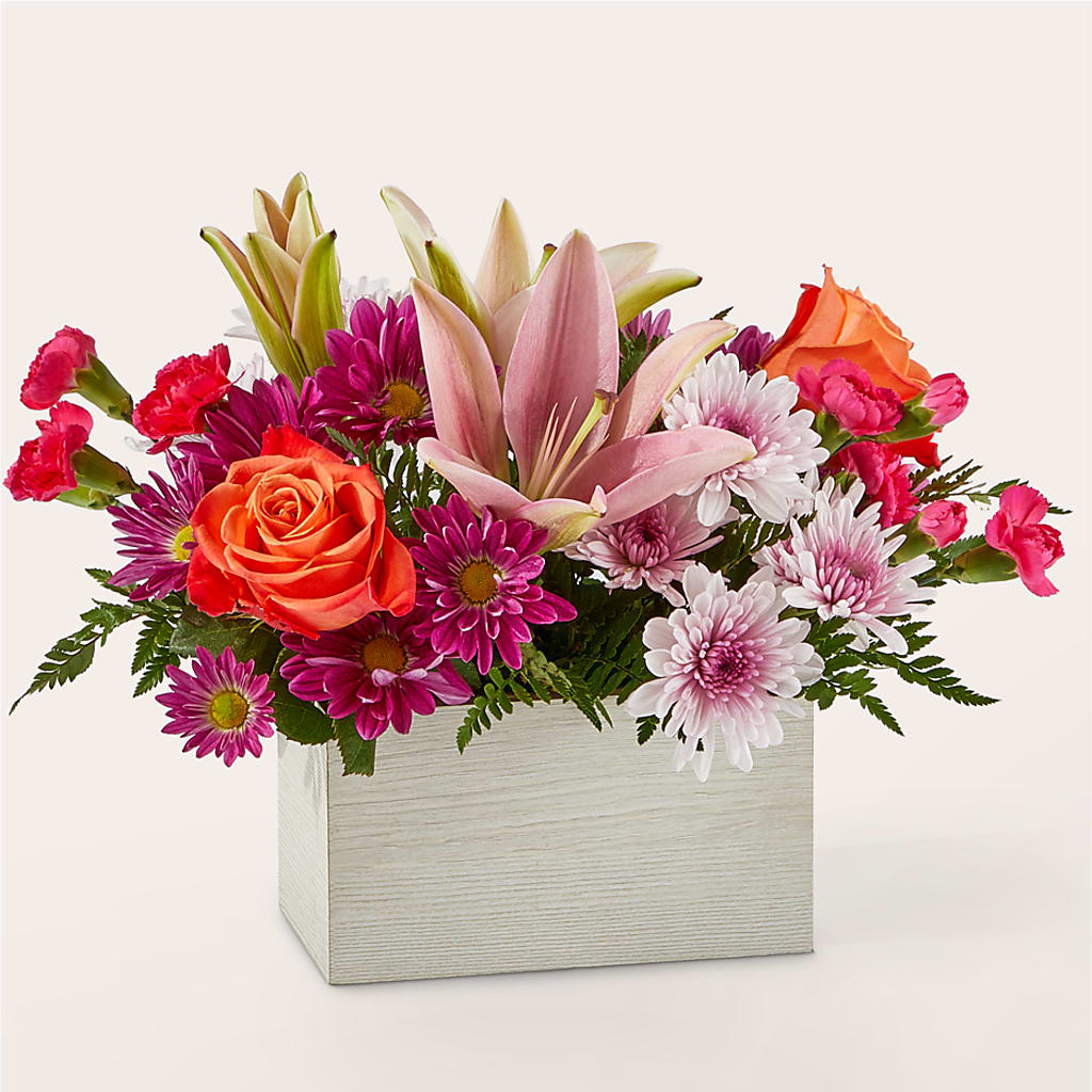Light of My Life Box Bouquet – Towne Florist, Lumberton NC