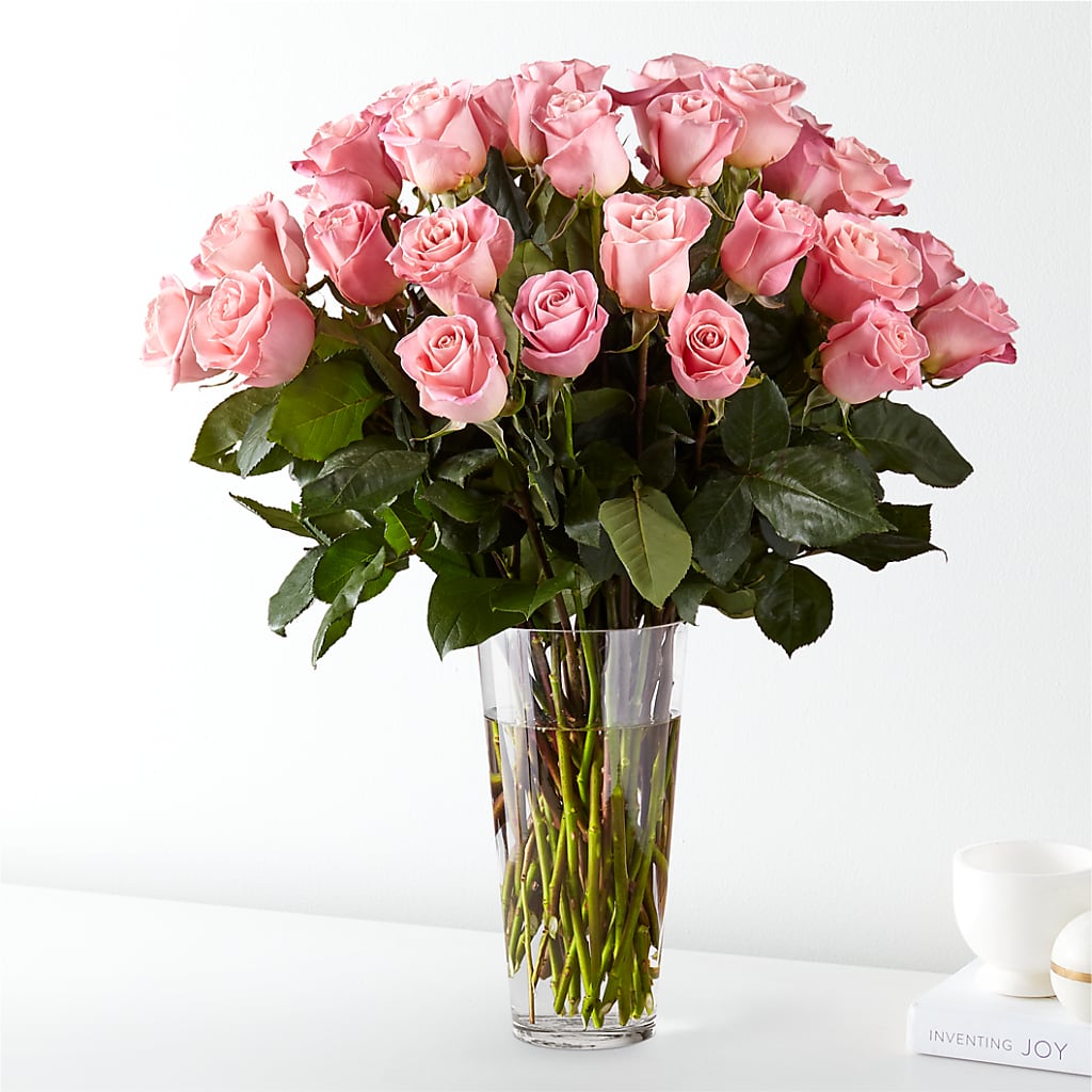 Long Stem Pink Rose Bouquet – Towne Florist, Lumberton NC