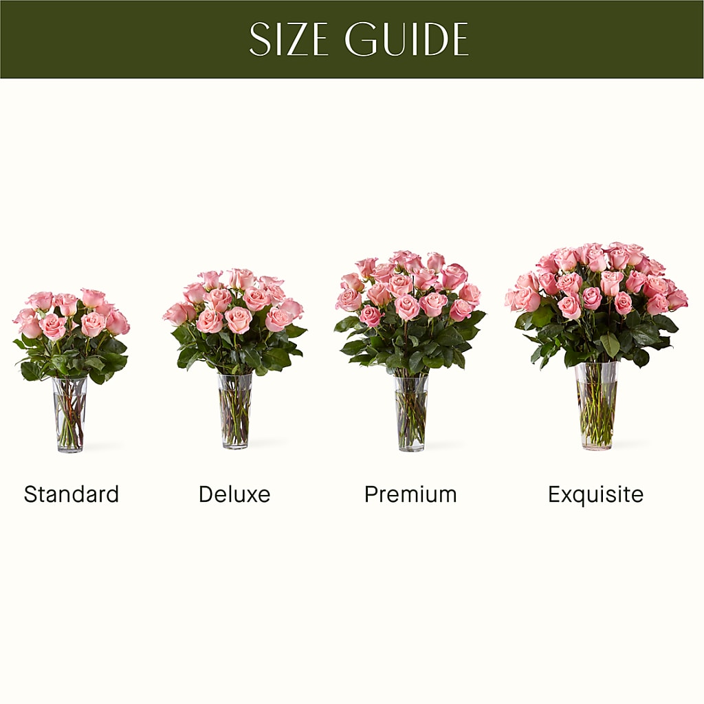Long Stem Pink Rose Bouquet – Towne Florist, Lumberton NC