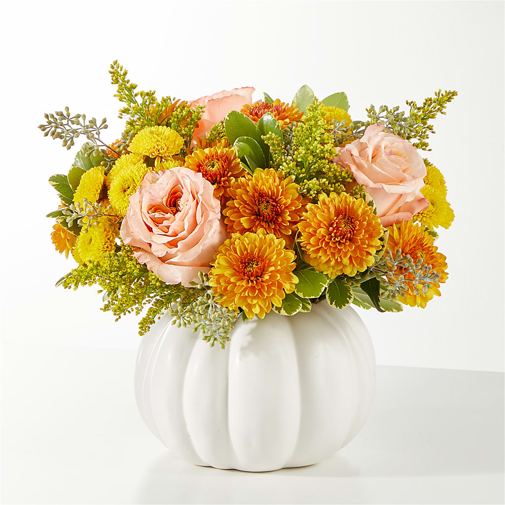 Peachy Pumpkin – Towne Florist, Lumberton NC