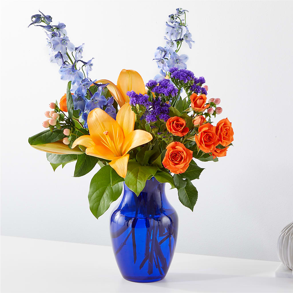 Radiant Citrus Bouquet – Towne Florist, Lumberton NC