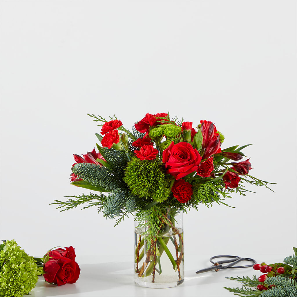 Merry Moment Bouquet – A Florist Original – Towne Florist, Lumberton NC