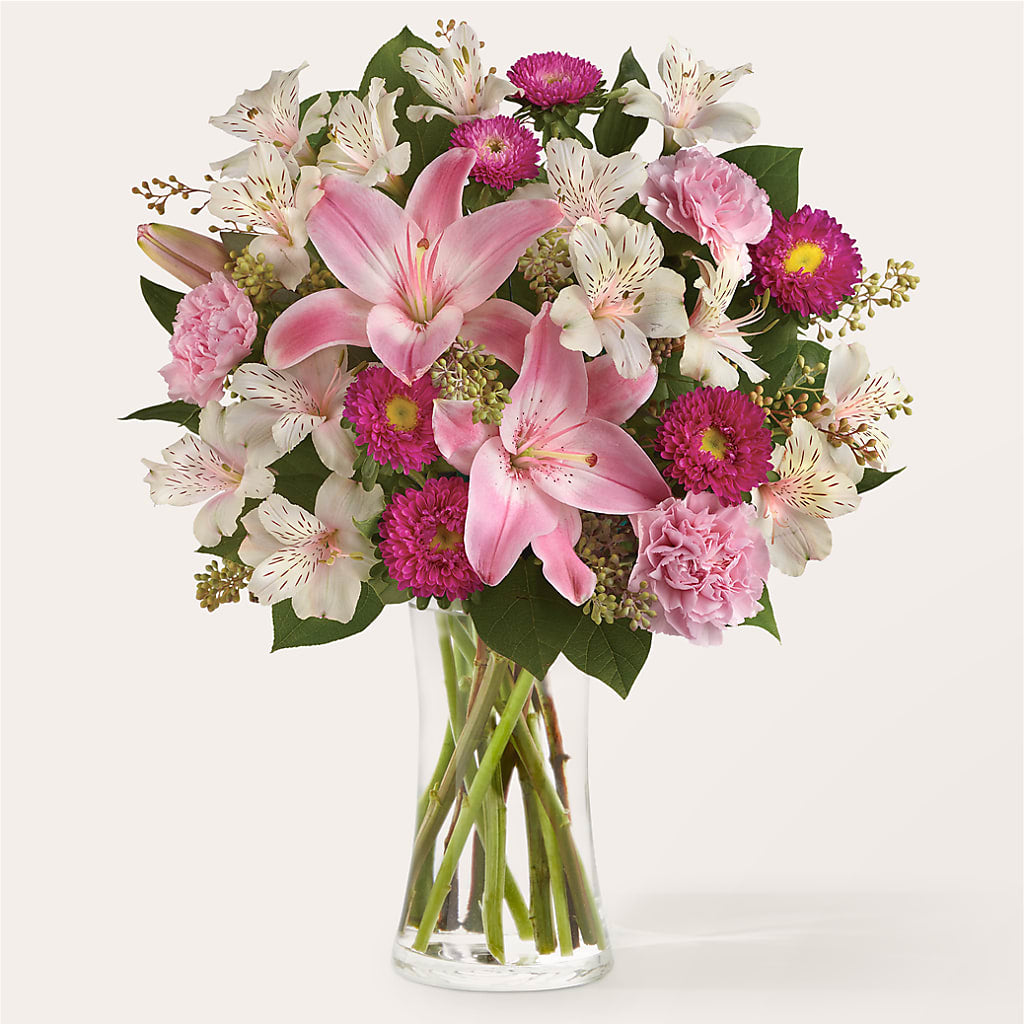 Feeling Fuchsia Bouquet – Towne Florist, Lumberton NC