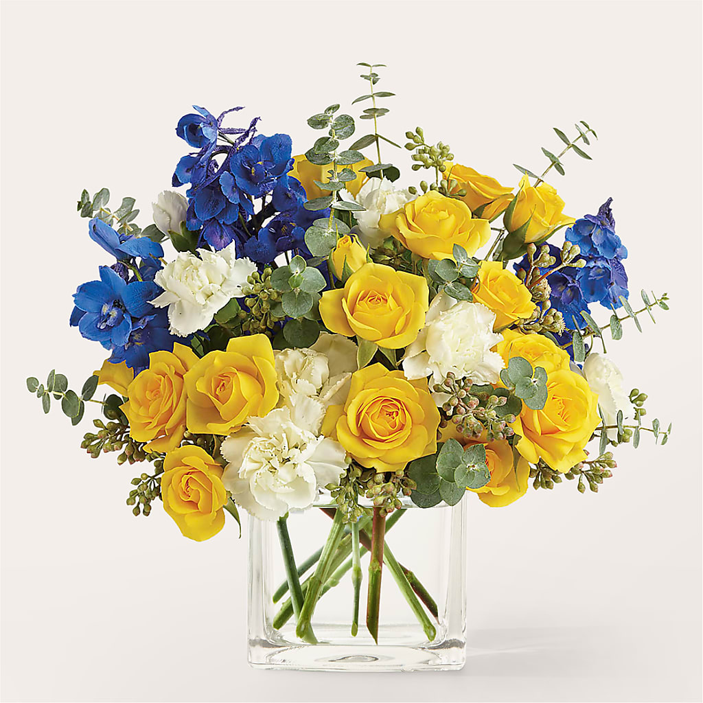 Sparkling Citrine Bouquet – Towne Florist, Lumberton NC