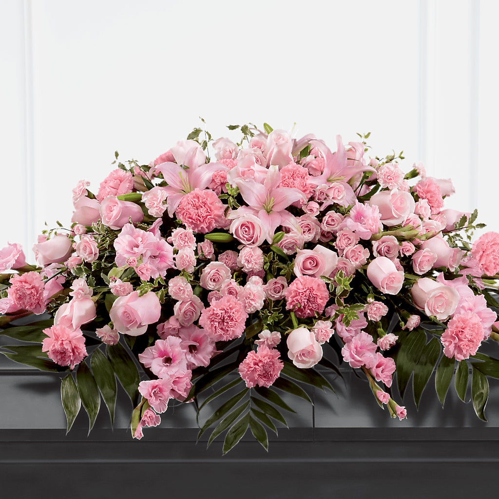 Garden of Comfort Casket Spray (Standard) – Towne Florist, Lumberton NC