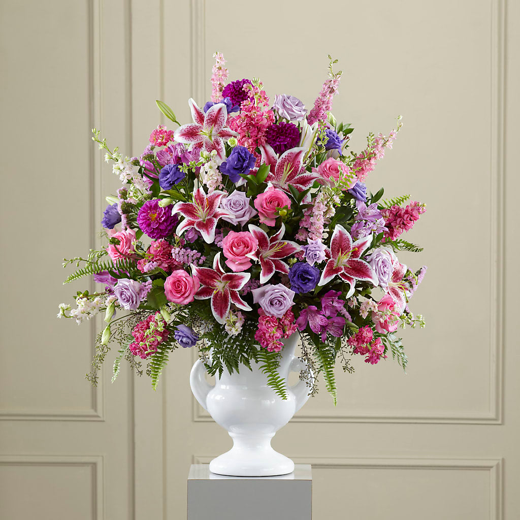 Peaceful Tribute Arrangement – Towne Florist, Lumberton NC