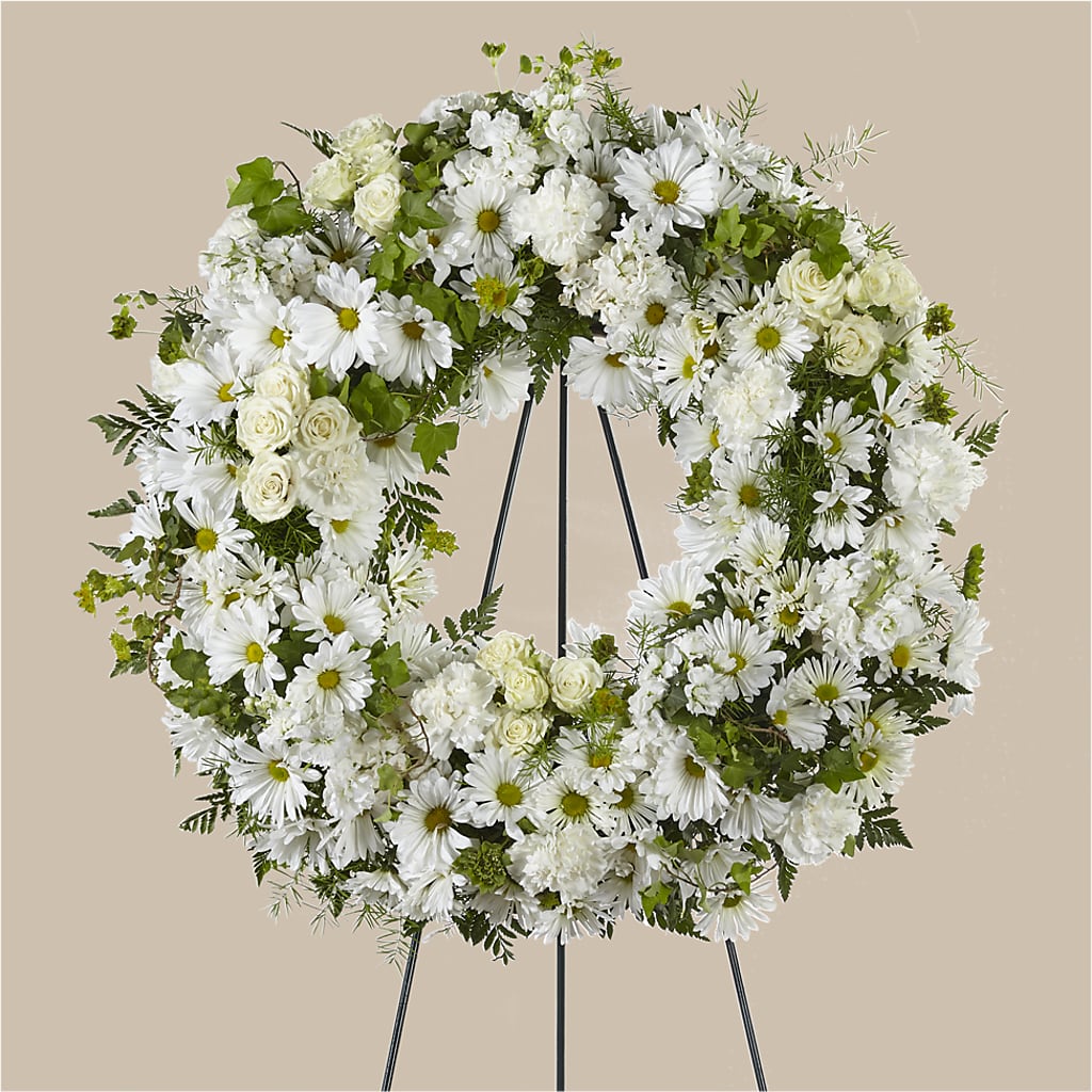 Faithful Wishes Wreath – Towne Florist, Lumberton NC