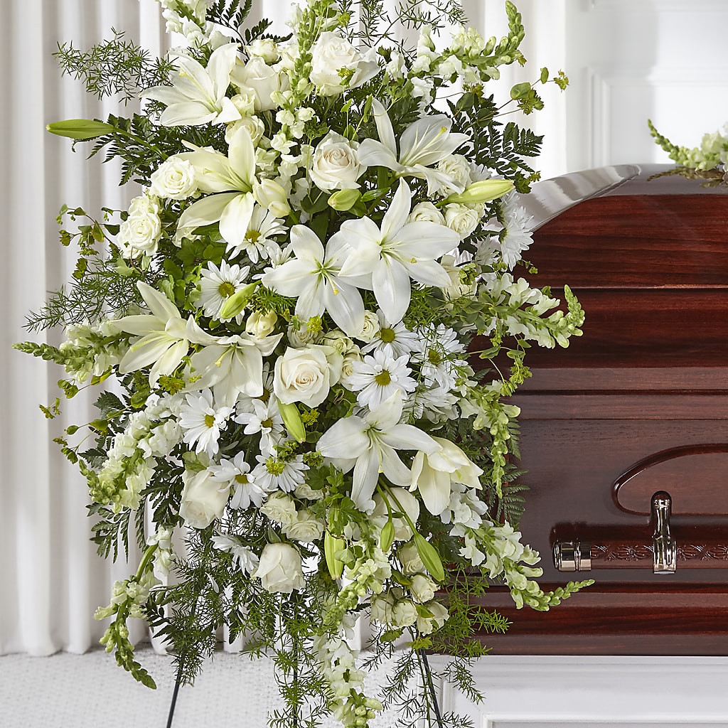 Loving Thoughts Standing Spray – Towne Florist, Lumberton NC