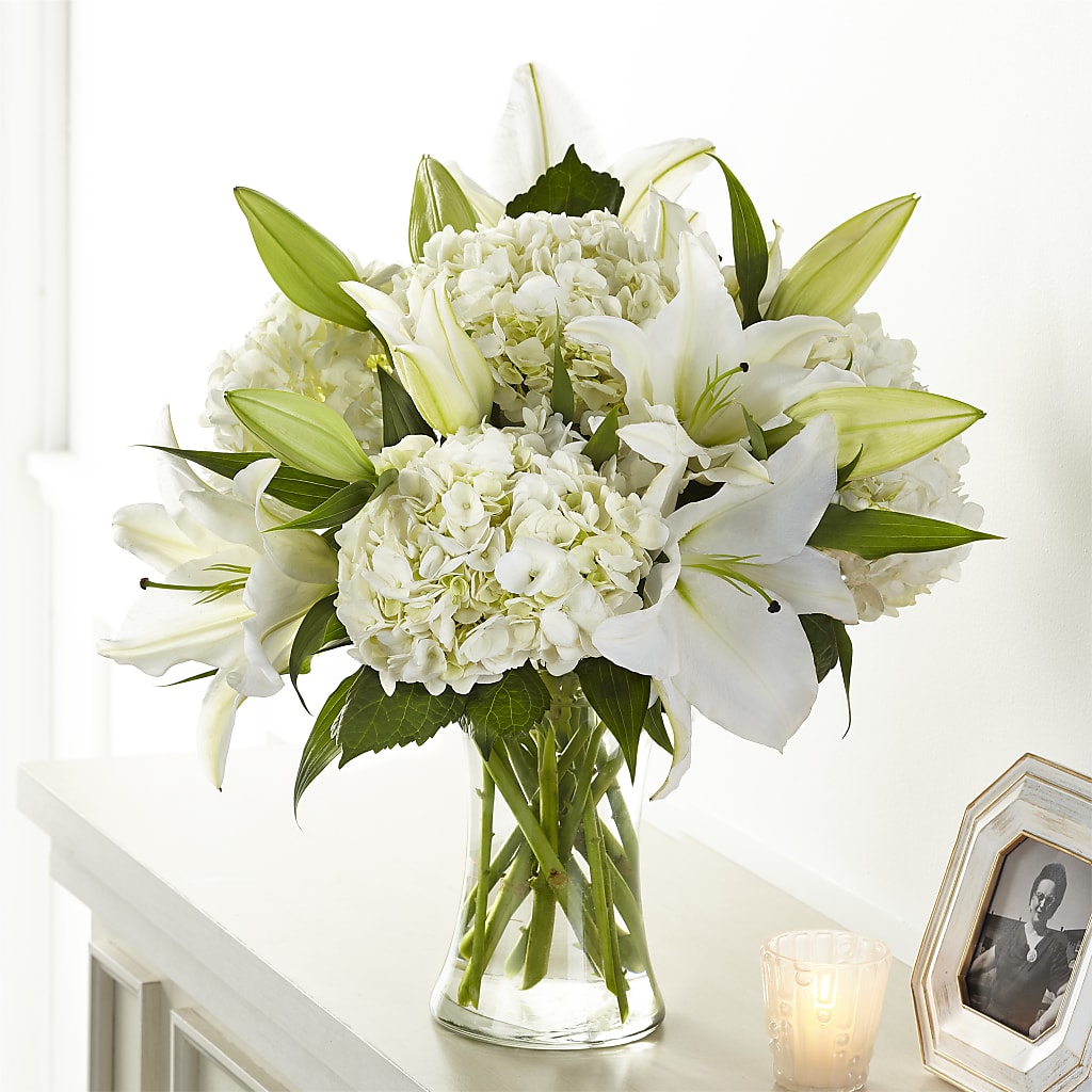 Compassionate Lily Bouquet – Towne Florist, Lumberton NC