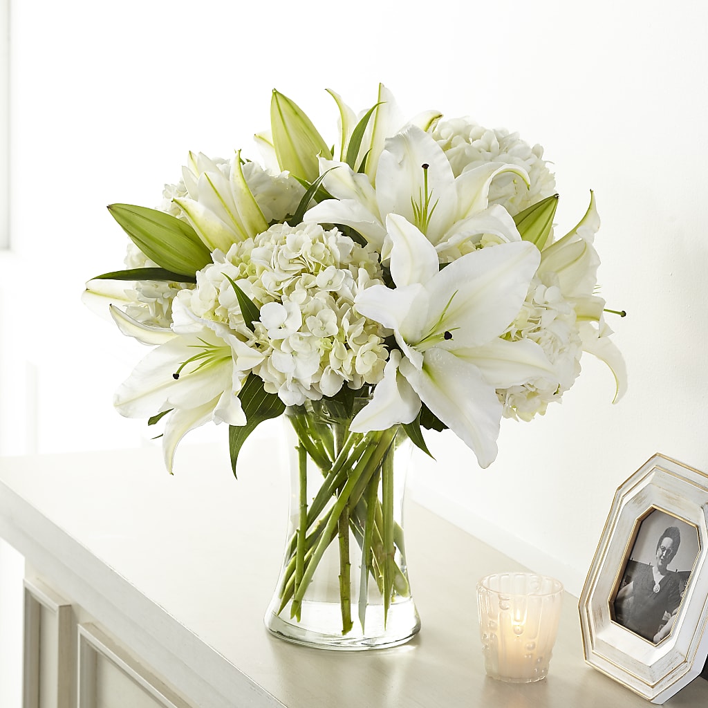 Compassionate Lily Bouquet – Towne Florist, Lumberton NC
