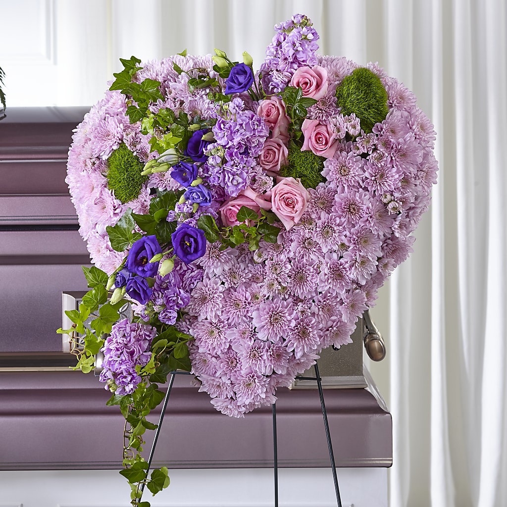 Treasured Love Standing Heart – Towne Florist, Lumberton NC
