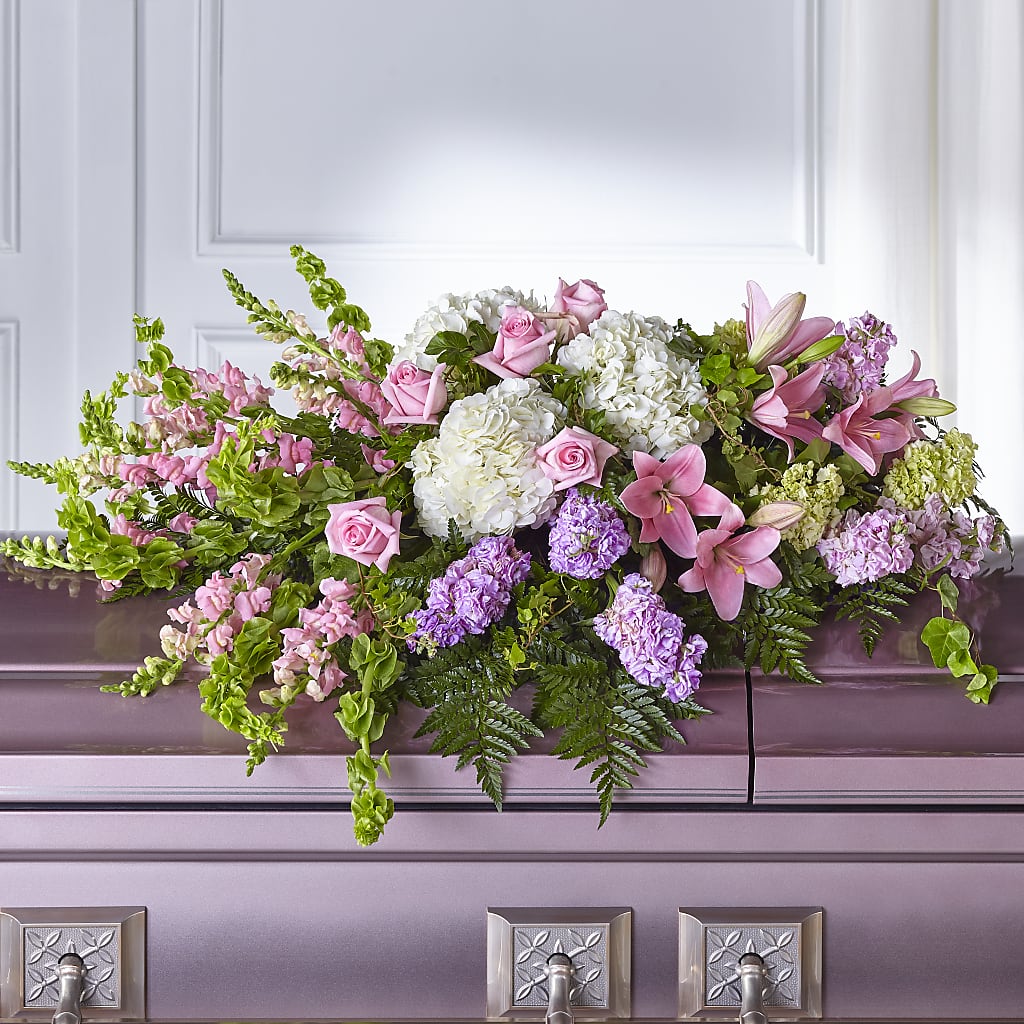 Life's Gratitude Casket Spray – Towne Florist, Lumberton NC