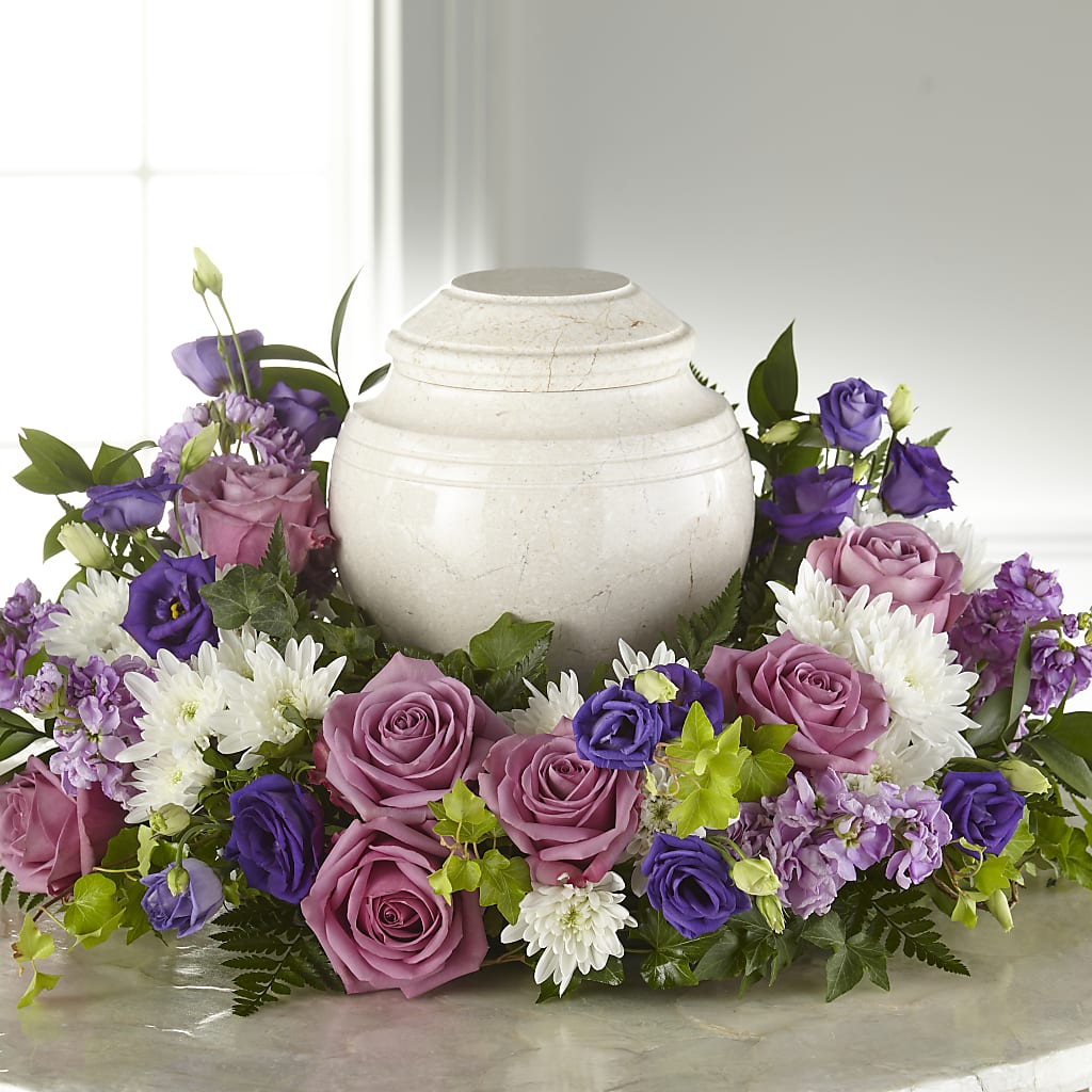 Blooming Sympathy Cremation Adornment – Towne Florist, Lumberton NC
