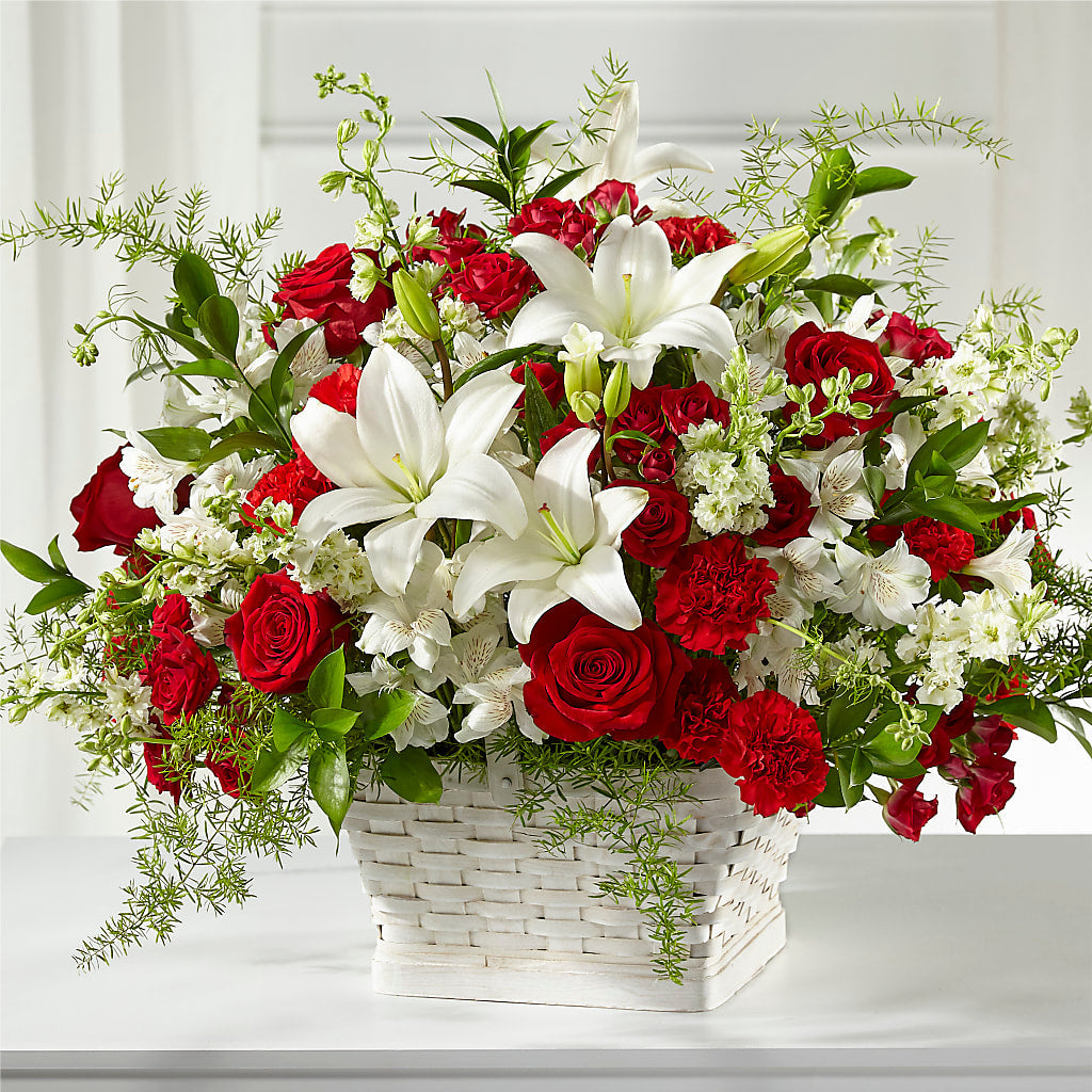 Sentiments of Love Arrangement – Towne Florist, Lumberton NC