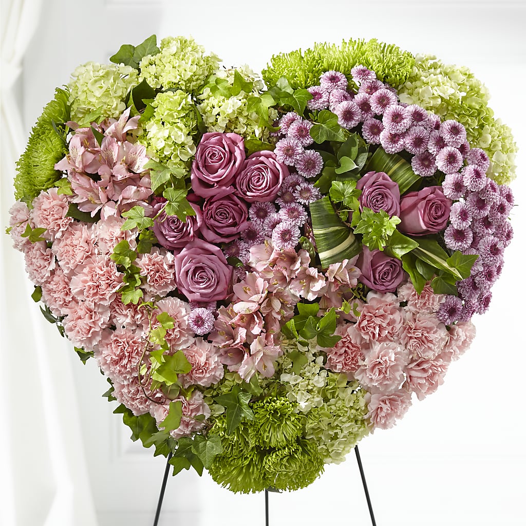 Heartwarming Standing Heart – Towne Florist, Lumberton NC
