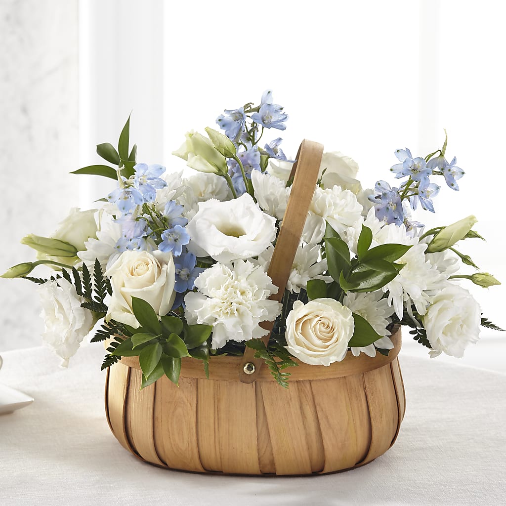 Sincerely Heartfelt Basket – Towne Florist, Lumberton NC
