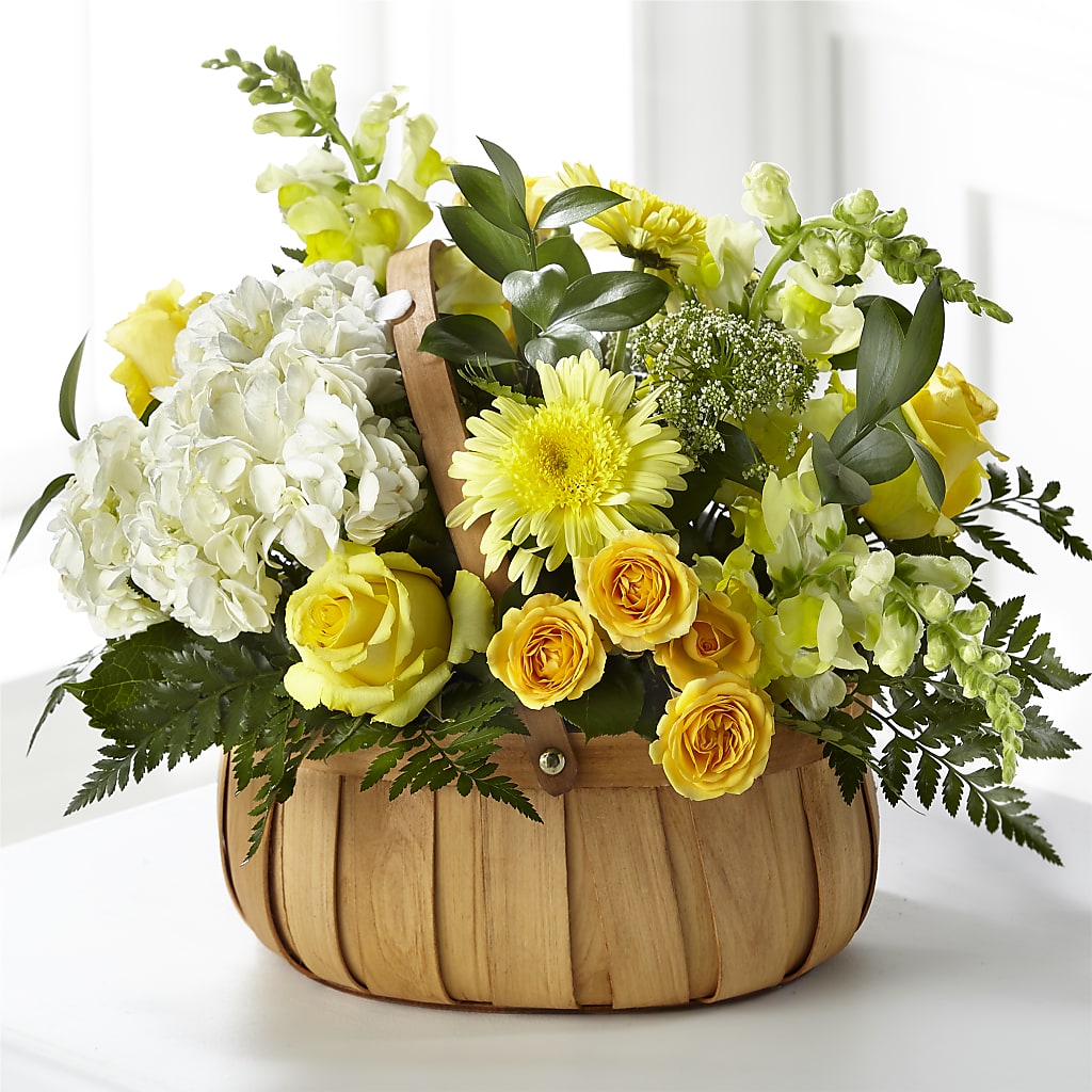 Rustic Remembrance Basket – Towne Florist, Lumberton NC