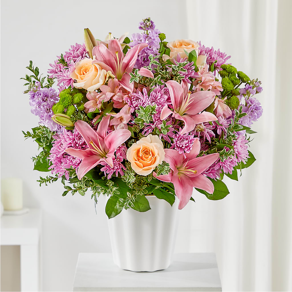 Supportive Embrace Tabletop Basket – Towne Florist, Lumberton NC