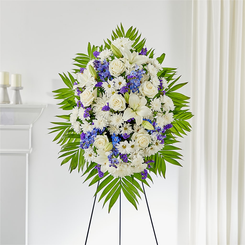 At Rest Standing Spray – Towne Florist, Lumberton NC