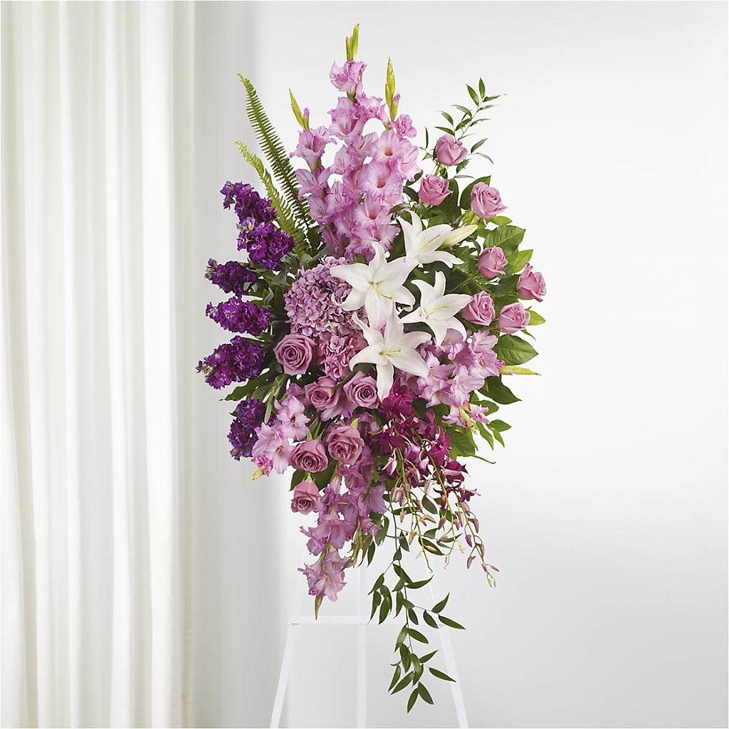Never Alone Standing Spray – Towne Florist, Lumberton NC