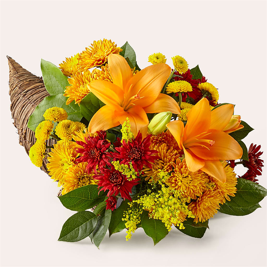 Feast of Color Cornucopia – Towne Florist, Lumberton NC