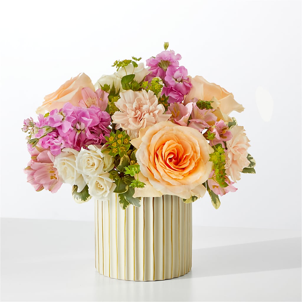 Paradise Bouquet with Ivory Vase – Towne Florist, Lumberton NC