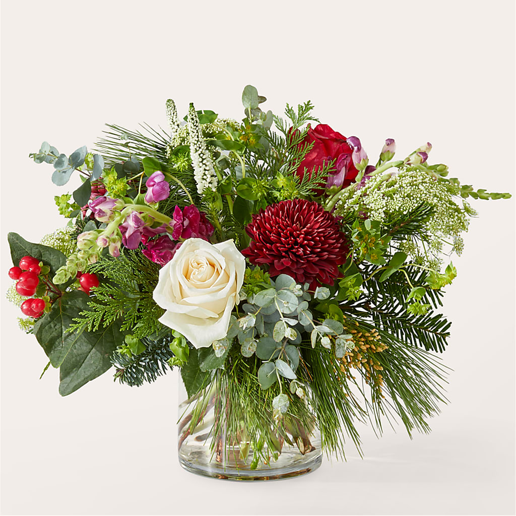 Cranberry Fizz Bouquet – Towne Florist, Lumberton NC