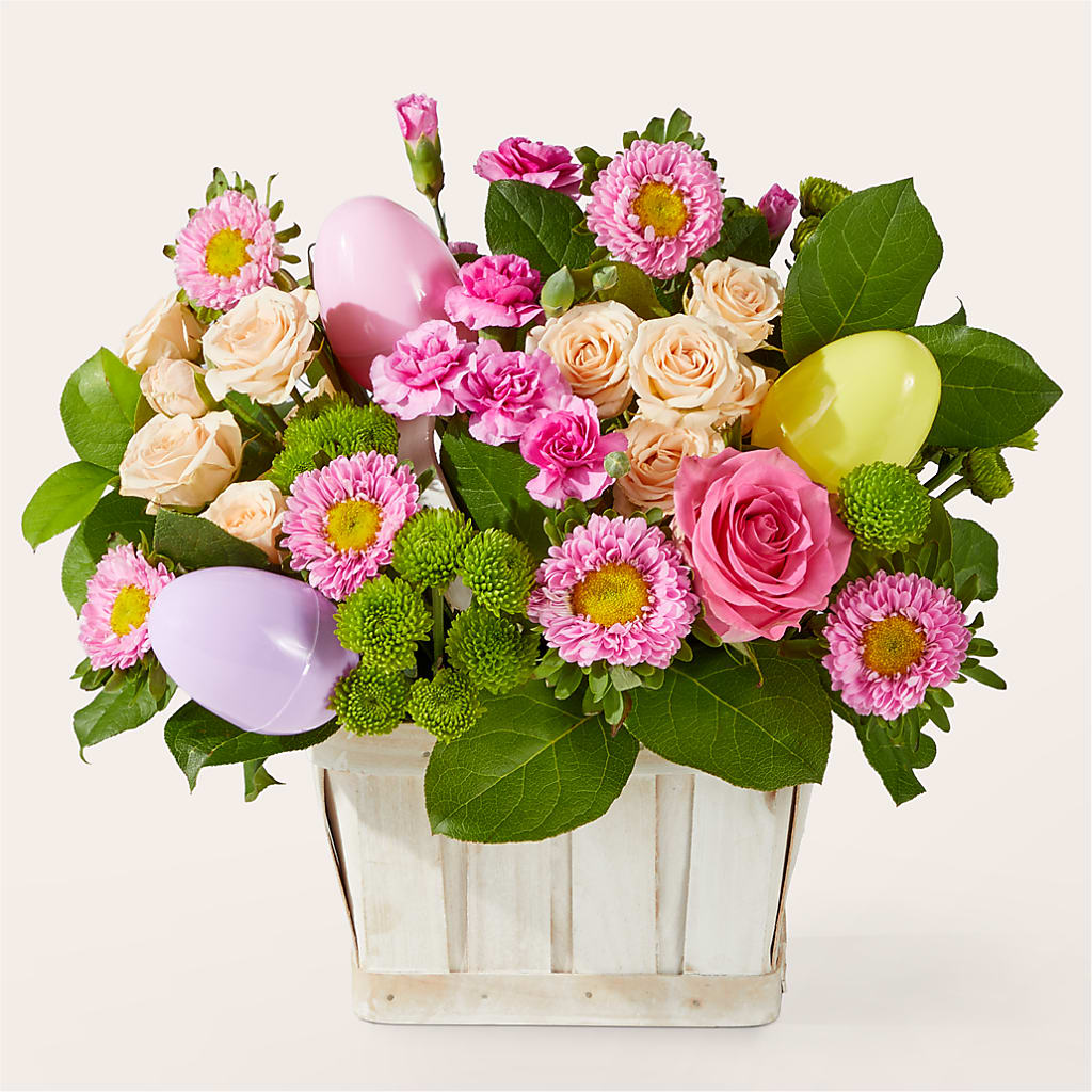 Get Eggcited Basket – Towne Florist, Lumberton NC