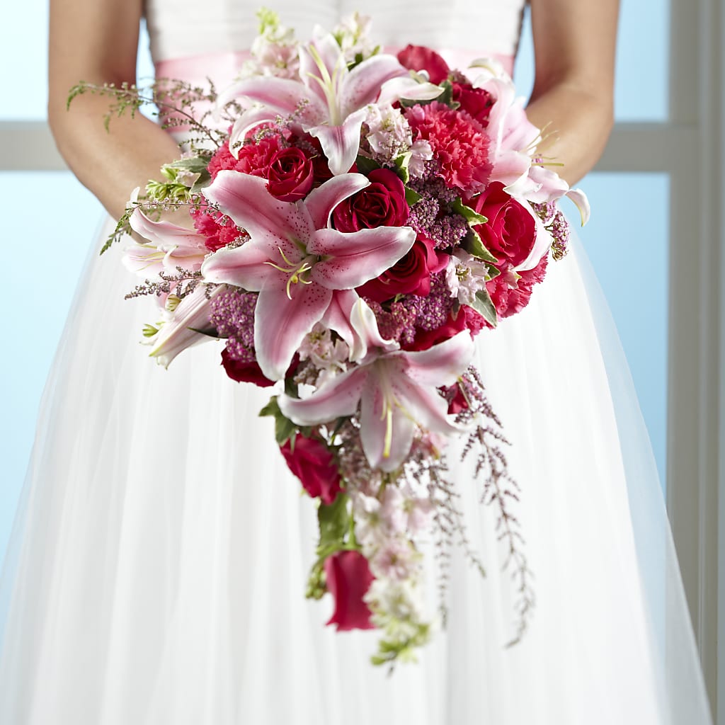 Lily & Rose Bouquet – Towne Florist, Lumberton NC