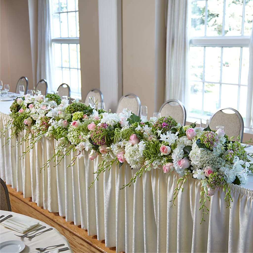 State of Joy Head Table Arrangement – Towne Florist, Lumberton NC
