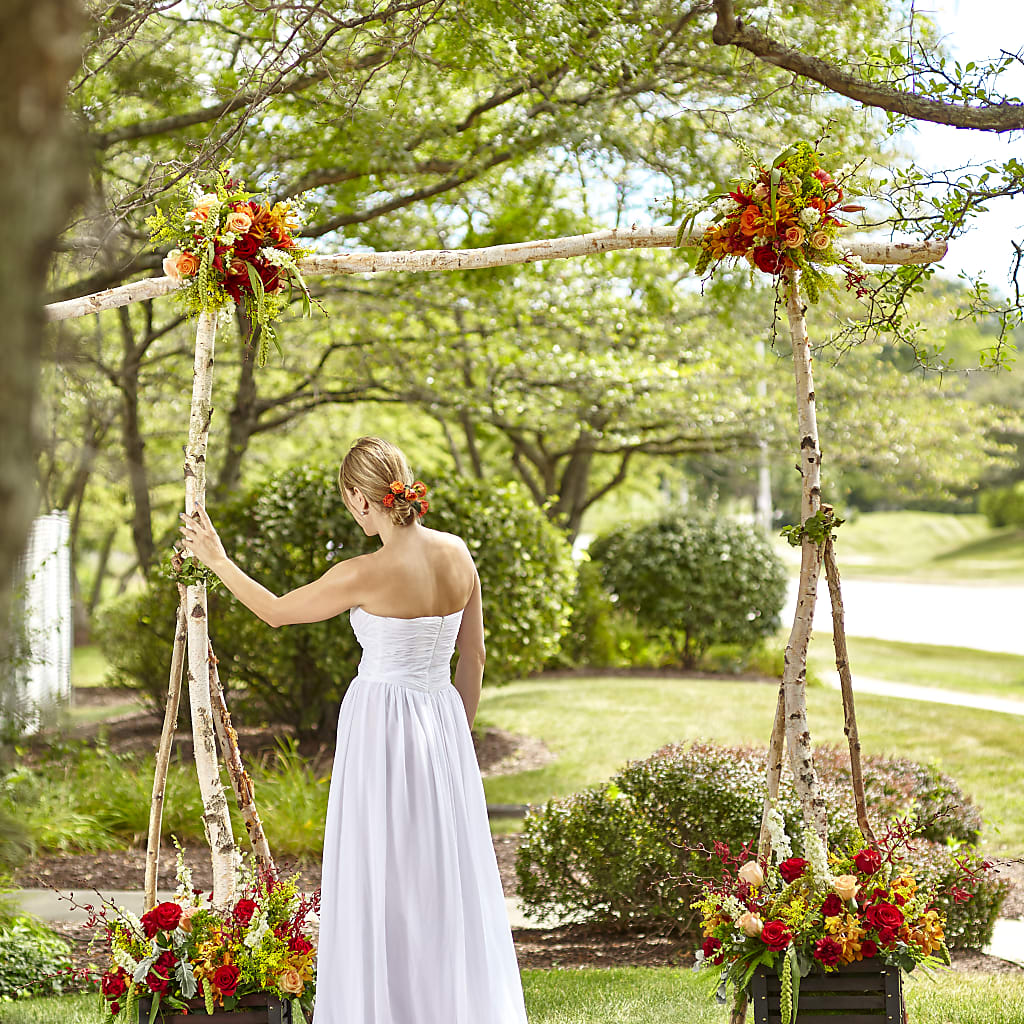 Arbor of Love Archway – Towne Florist, Lumberton NC