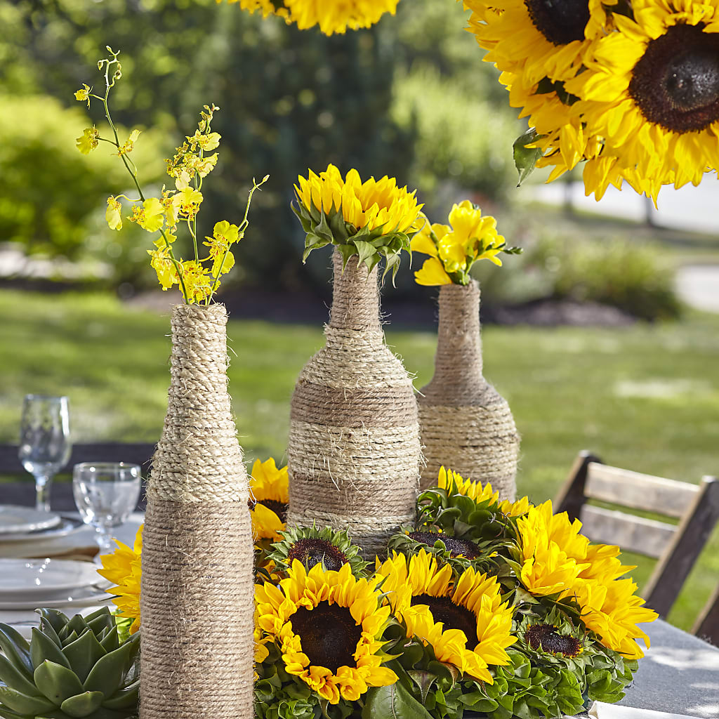 Sublime Garden Centerpiece – Towne Florist, Lumberton NC