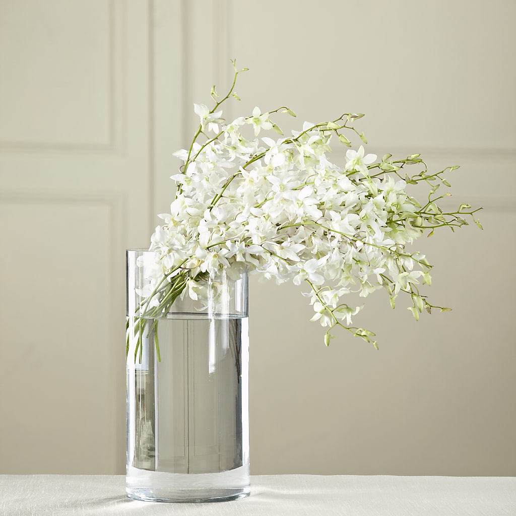 White Dendrobium Bouquet – Towne Florist, Lumberton NC