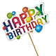 Happy Birthday Pick –  Towne Florist, Lumberton NC