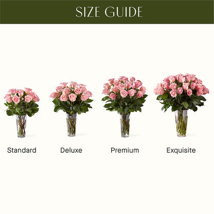 Long Stem Pink Rose Bouquet –  Towne Florist, Lumberton NC