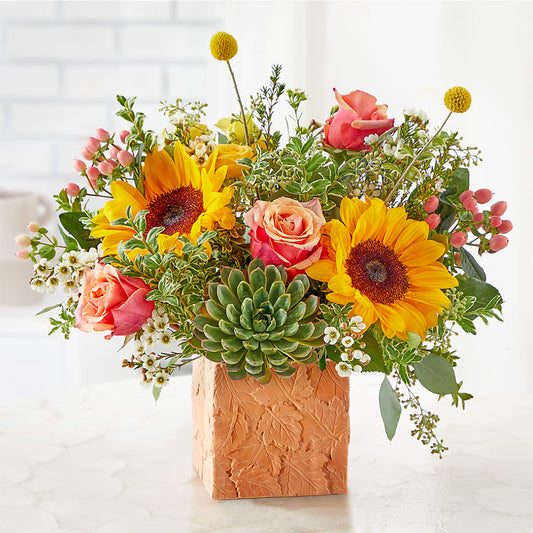 Sunflower Season Bouquet –  Towne Florist, Lumberton NC
