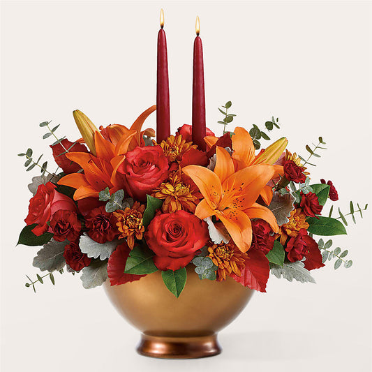 Fruits of Fall Centerpiece –  Towne Florist, Lumberton NC