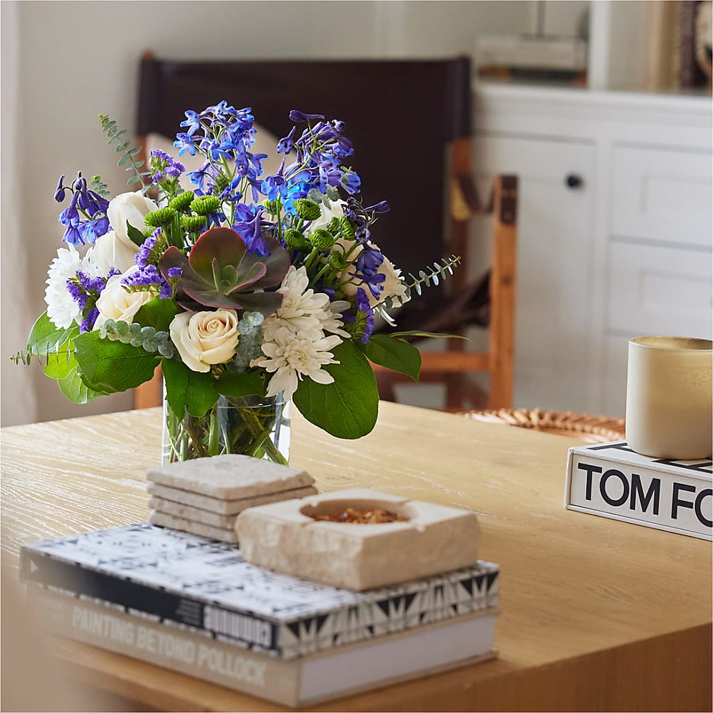 Cerulean Waves Bouquet –  Towne Florist, Lumberton NC