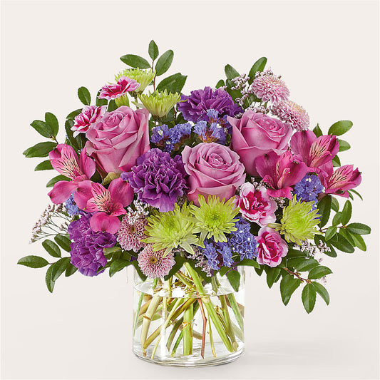 Glass Half Full Bouquet –  Towne Florist, Lumberton NC