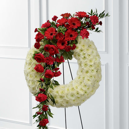Graceful Tribute Wreath –  Towne Florist, Lumberton NC