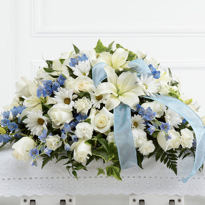 Tender Treasure Casket Spray –  Towne Florist, Lumberton NC