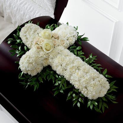 Peaceful Memories Casket Spray (Standard) –  Towne Florist, Lumberton NC