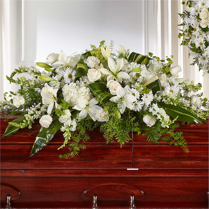 Abundance Casket Spray –  Towne Florist, Lumberton NC