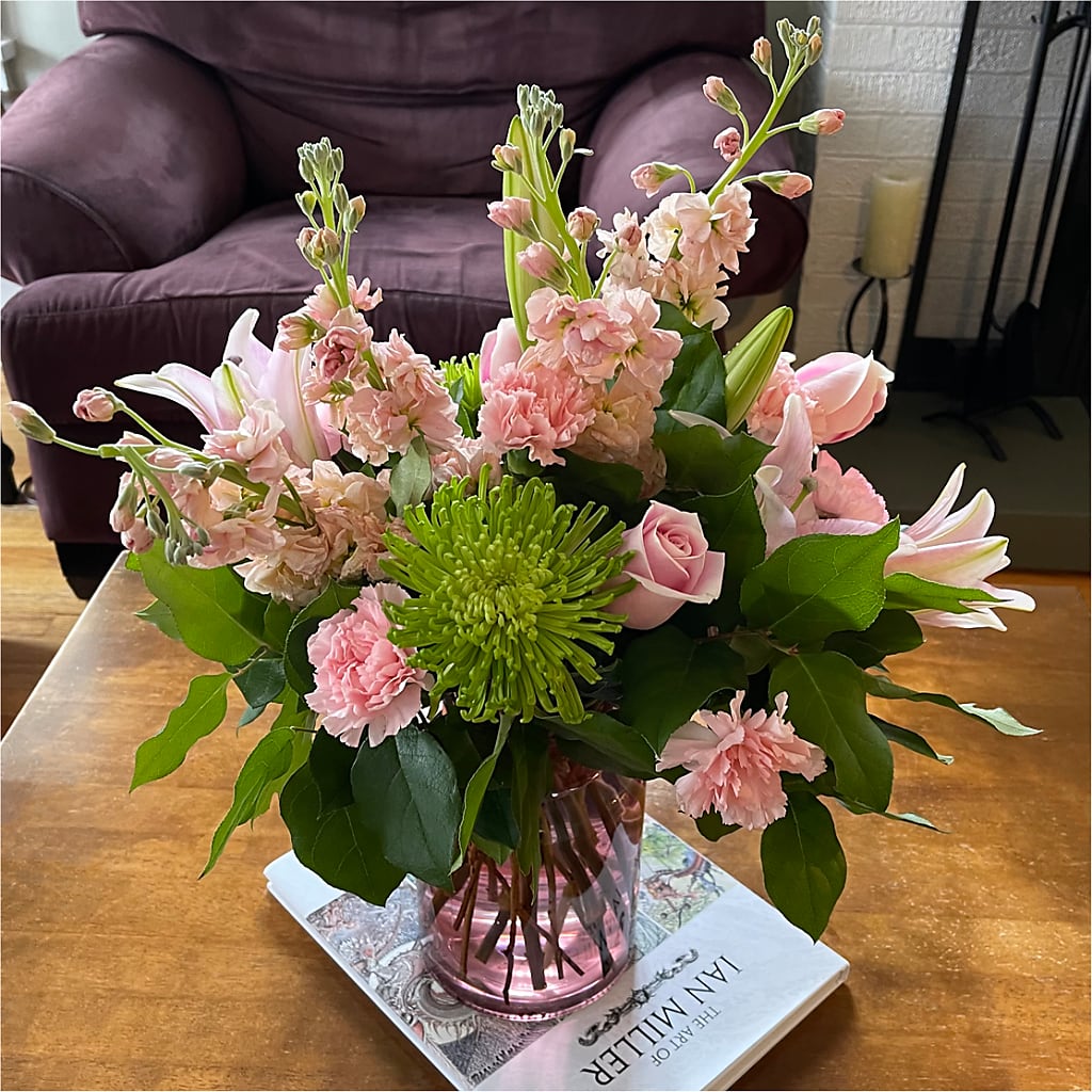 Pretty in Pink Bouquet –  Towne Florist, Lumberton NC
