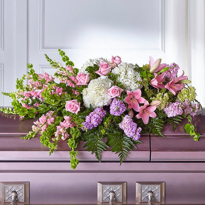Life's Gratitude Casket Spray –  Towne Florist, Lumberton NC