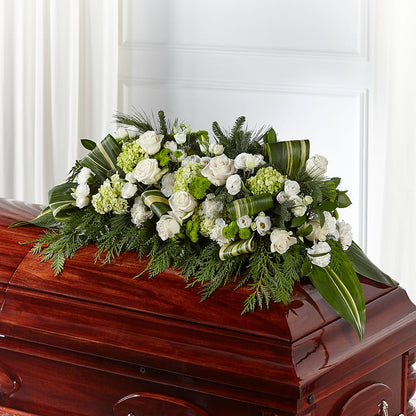Hopeful Gesture Casket Spray –  Towne Florist, Lumberton NC