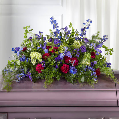 Always Treasured Casket Spray –  Towne Florist, Lumberton NC