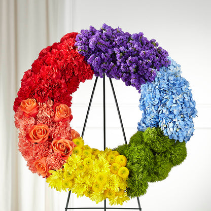 Circle of Love Wreath –  Towne Florist, Lumberton NC